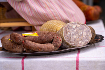 Frische Wurst | Markt Spanien