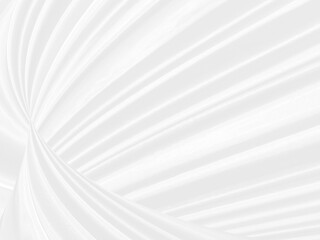 soft light and shadow fabric abstract smooth curve shape decorative modern fashion white and gray background
