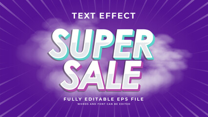 Super sale text effect