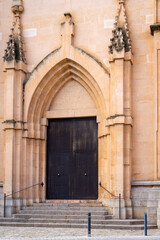 Fototapeta na wymiar Kirche von Esporles - Bergdorf | Baleareninsel Mallorca | Spanien | Espana