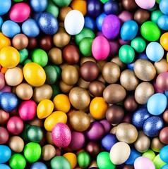 Fototapeta premium seamless easter egg background