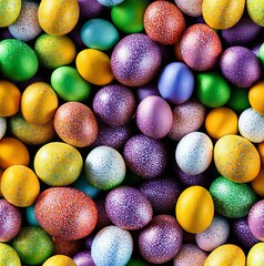 Fototapeta premium seamless easter egg background