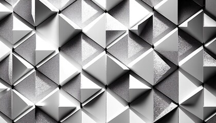Abstract Geometric Silver Glitter Background Wallpaper