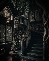 Dark Reading Room