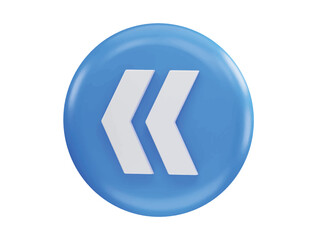 Arrow icon on 3d rendering vector illustration