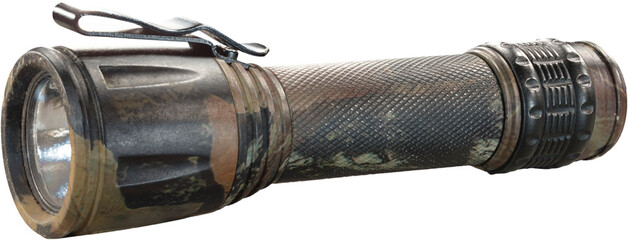 Camo waterproof tactical flashlight