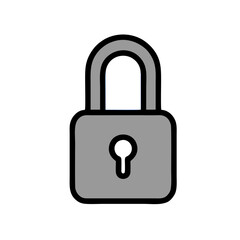 padlock with key