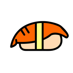 Obraz premium illustration of shusi icon