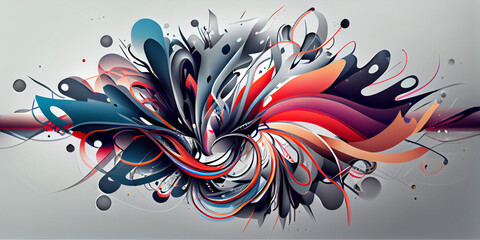Obraz premium Splash of colors