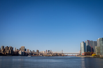 Obraz premium East River New York City skyline