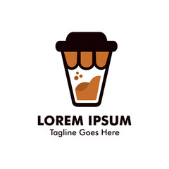 coffee shop logo for beverage business