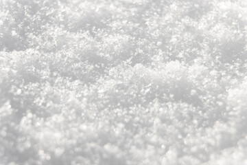 white snow background
