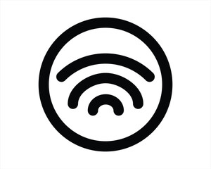 social media line icon