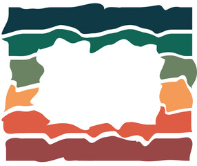 Beautiful color frame