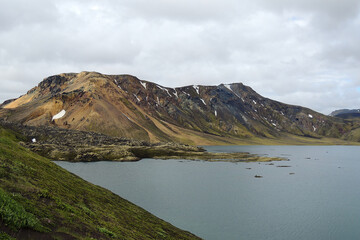Fototapeta na wymiar Mountains near Reykjavík Iceland