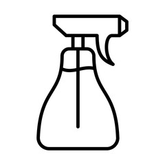 Lotion Spray, Hair Spray Icon Logo Design Vector Template Illustration Sign And Symbol Pixels Perfect