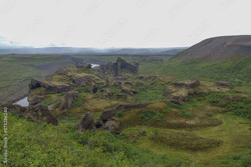 Wall mural iceland snæfellsjökull landscape