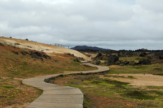 Iceland Golden Cirle Walking Path