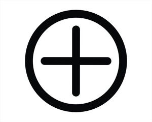 Fototapeta premium add plus mode icon