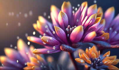 Fototapeta premium Blooming beauty of spring flowers