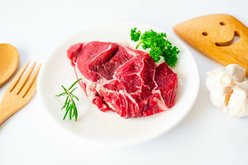 料理の食材　牛すね肉