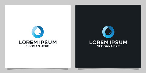 Logo Polygonal colorful Shape Vector. Abstract Pixel round Logo Colorfull Design illustration.