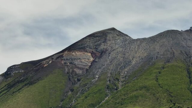 Mount Kanlaon is a complex and active volcano surrounded by several craters and volcanic peaks. Canlaon volcano.