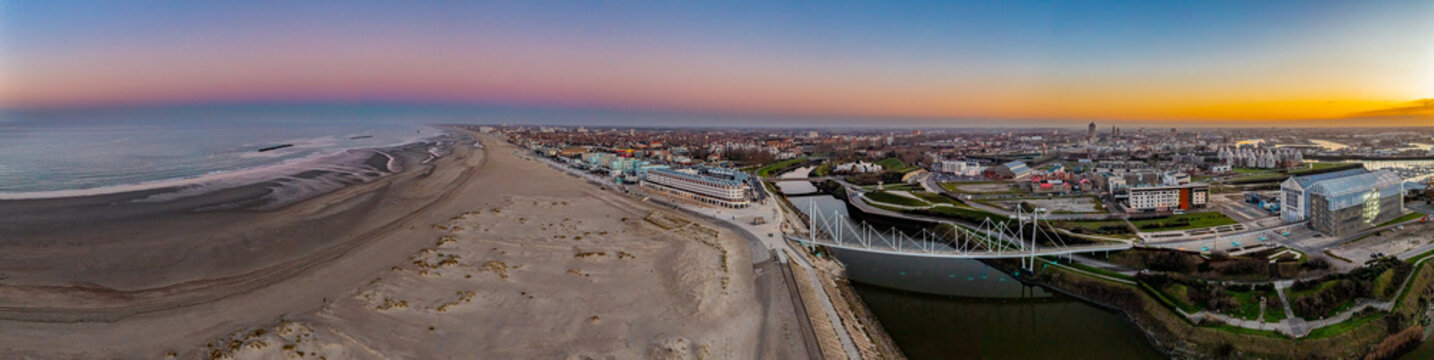Panorama Plage de Dunkerques