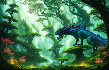 Magical Green Forest	
