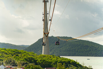 Phu Quoc cable car on Phu Quoc island in Vietnam © OndaTravel