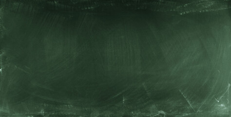 Naklejka premium Green blackboard or chalkboard