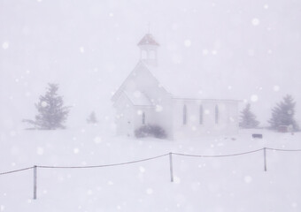 Fototapeta na wymiar Prairie Winter Scenes