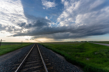 Prairie Storm Clouds