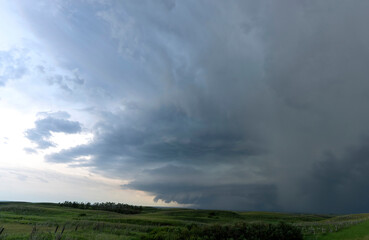 Obraz na płótnie Canvas Prairie Storm Clouds