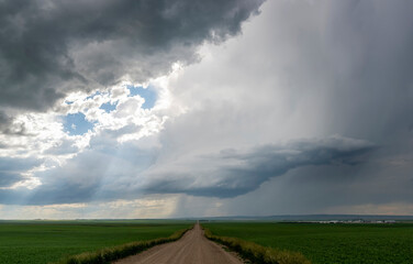 Prairie Storm Clouds