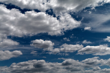 Obraz premium Clouds in the sky.