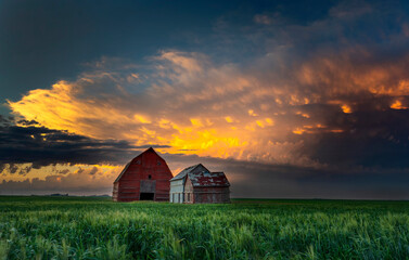 Prairie Storm Clouds