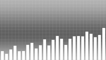 Abstract graph chart of stock market trade background.