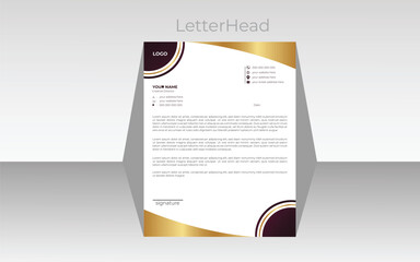  creative modern letter head design template for your project.