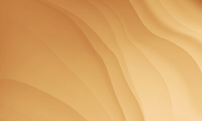 Abstract white brown cream colors gradient with wave lines graphic design texture background. Use for cosmetics nature concept.