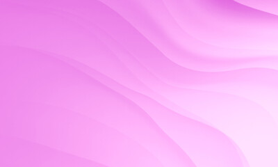 Abstract pink white colors gradient with wave lines pattern texture background. Use for modern design cosmetic fashion and valentines concept.