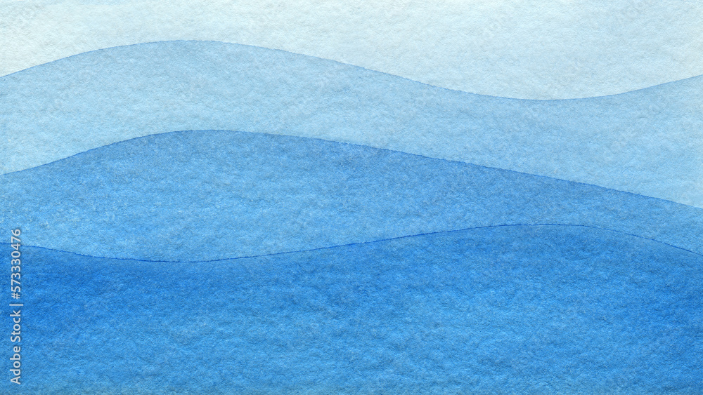 Aufkleber blue azure turquoise abstract watercolor background for textures backgrounds and web banners design.