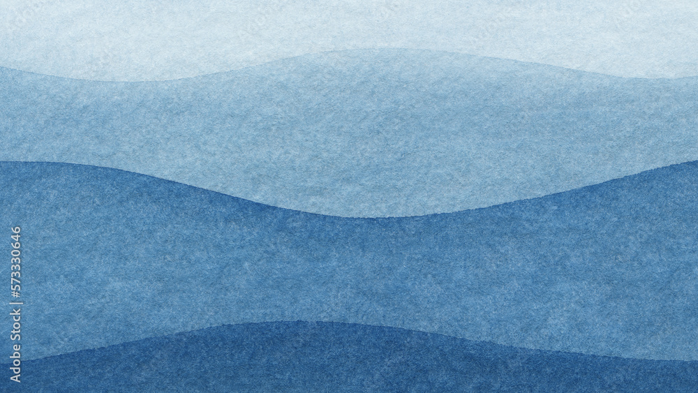 Poster blue azure turquoise abstract watercolor background for textures backgrounds and web banners design.