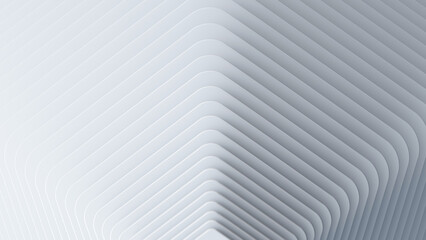 3d rendering, abstract white minimalist background, modern geometric wallpaper