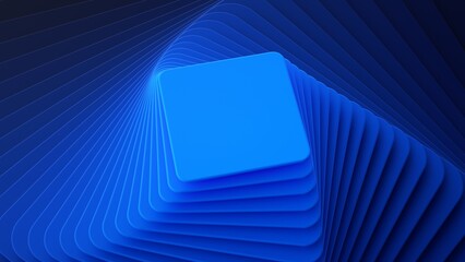 3d rendering, abstract modern minimalist wallpaper, blank square card © NeoLeo