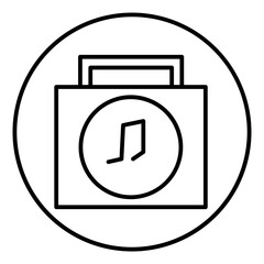 Obraz premium radio icon