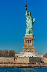 Statue of Liberty on Liberty Island. USA. © Mindaugas Dulinskas