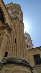 Coluna da Catedral de M&aacute;laga Espanha