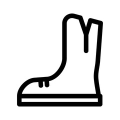 boot icon or logo isolated sign symbol vector illustration - high quality black style vector icons
