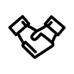 deal icon or logo isolated sign symbol vector illustration - high quality black style vector icons
